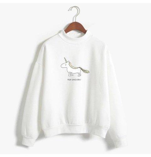 Kawaii Frau Einhorn Pullover