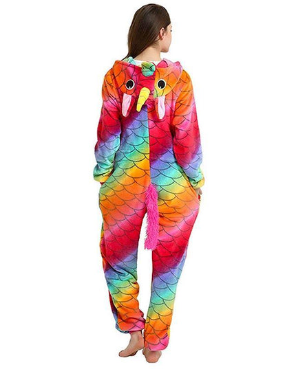 Erwachsene Einhorn Polar Fleece Pyjamas
