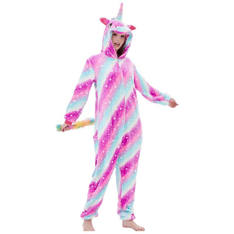 Einhorn Star Pyjamas Erwachsene