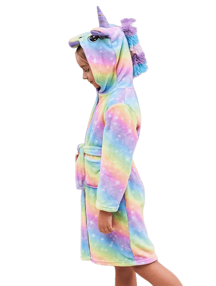 Einhorn Kinder Morgenmantel