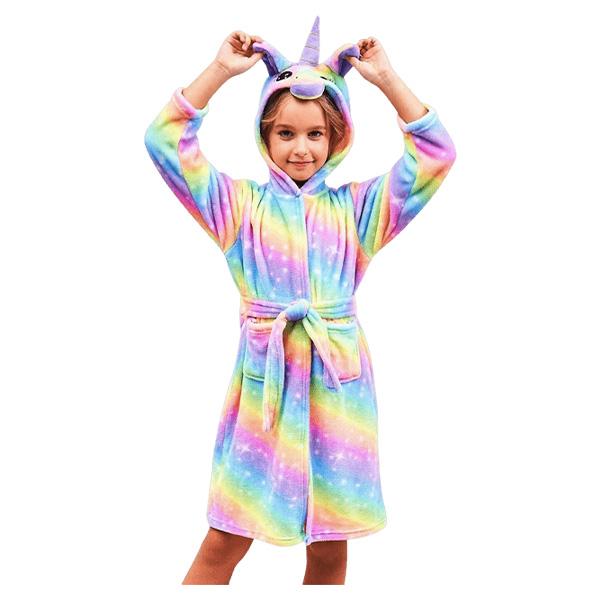 Einhorn Kinder Morgenmantel