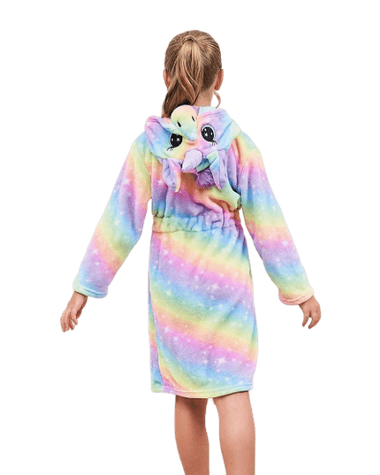Einhorn Kinder Morgenmantel