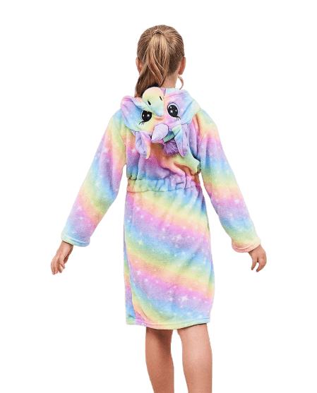 Einhorn Kinder Morgenmantel