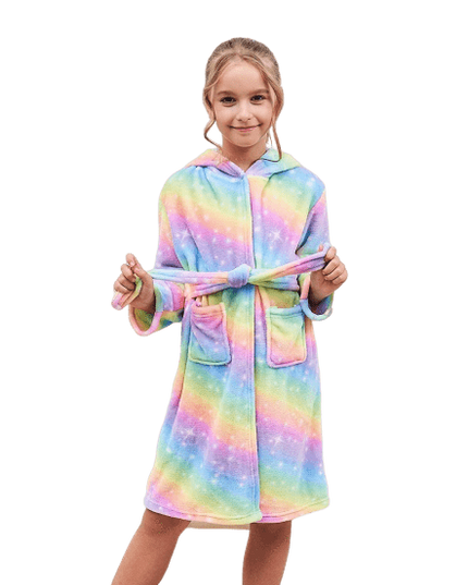 Einhorn Kinder Morgenmantel