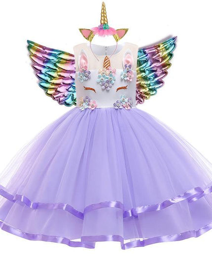 Einhorn Kleid Kinder