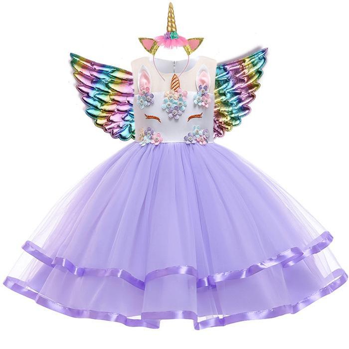 Einhorn Kleid Kinder