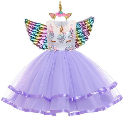 Einhorn Kleid Kinder