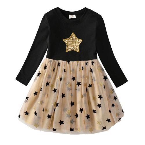Einhorn Kleid Stern Licht 