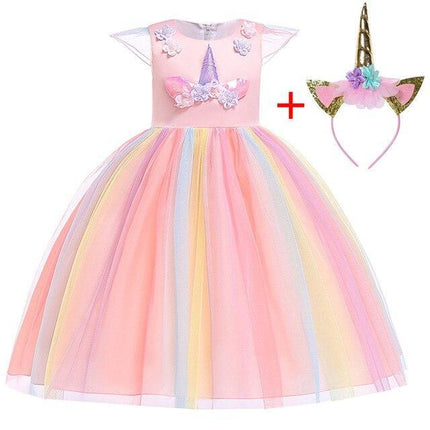 Einhorn Kleid Verkleidung Mädchen