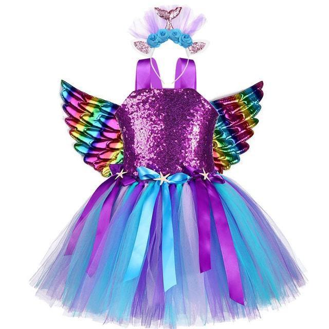 Einhorn Kleid Verkleidung Kawaii