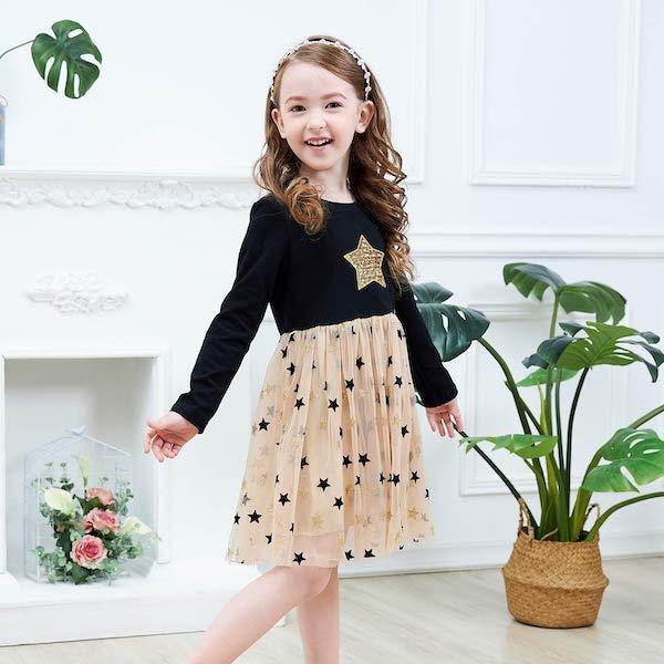 Einhorn Kleid Stern Licht