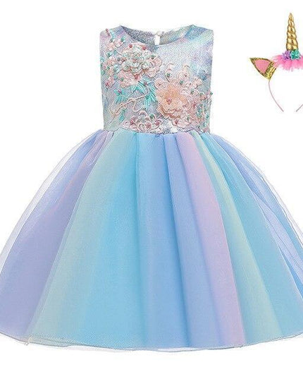 Einhorn Kleid Tutu Mädchen