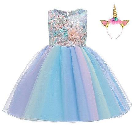 Einhorn Kleid Tutu Mädchen