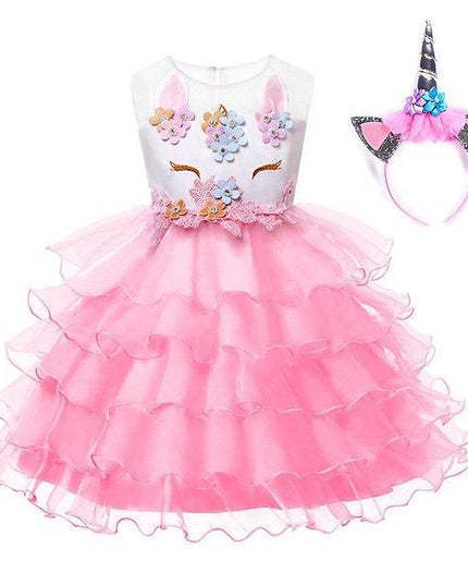 Prinzessin Einhorn Kawaii Mädchen Kleid