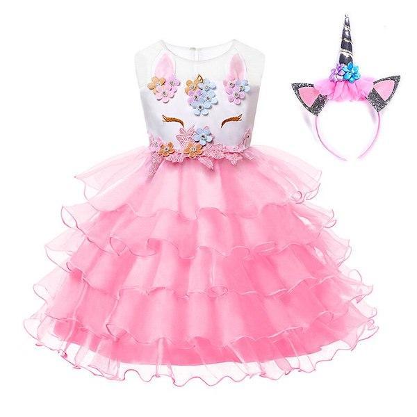 Prinzessin Einhorn Kawaii Mädchen Kleid