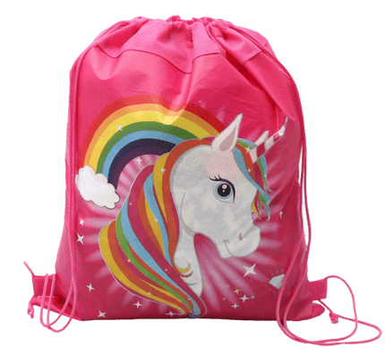 Einhorn Licht Kordelzug Tasche Regenbogen Mädchen