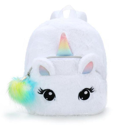 Weißer Einhorn-Rucksack