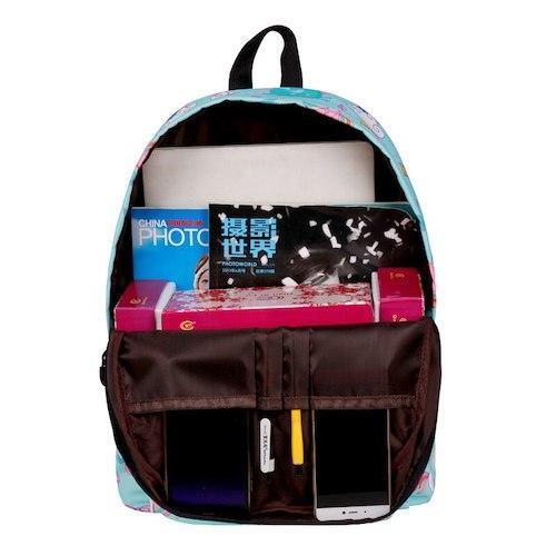 Blauer Einhorn Schulrucksack