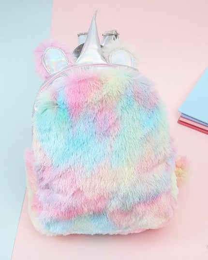 Einhorn-Fell-Rucksack