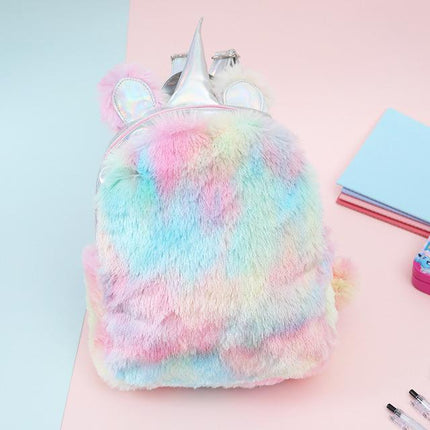 Einhorn-Fell-Rucksack
