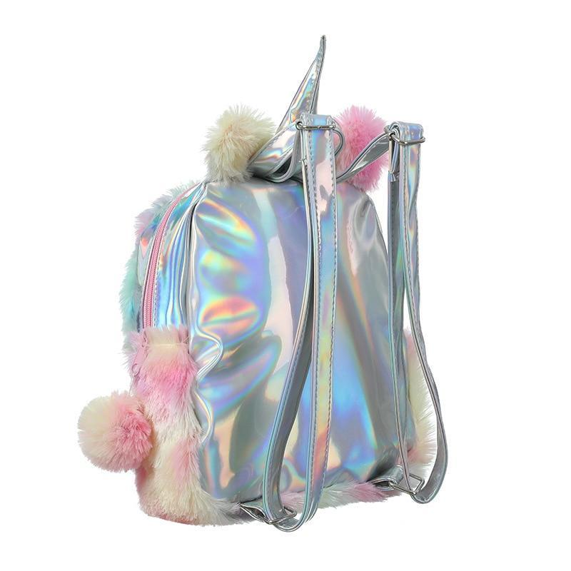 Einhorn-Fell-Rucksack