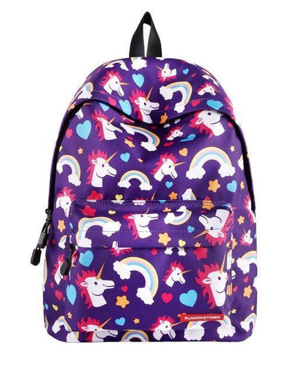 Einhorn Rucksack Fee Muster