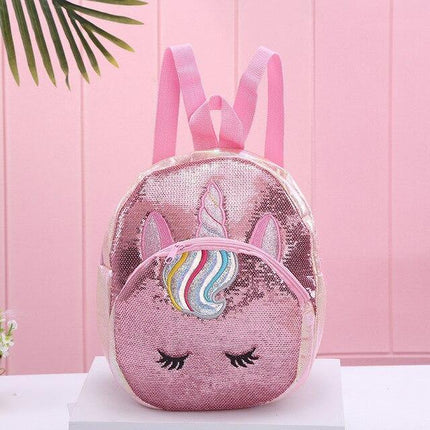 Einhorn-Glitzer-Rucksack