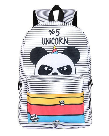 Panda Einhorn-Rucksack