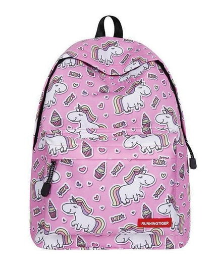 Einhorn-Rucksack Bonbon-Rosa