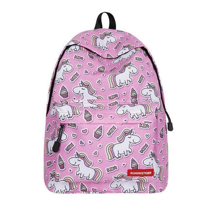 Einhorn-Rucksack Bonbon-Rosa