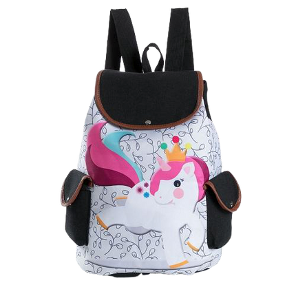 Kleines Mädchen Einhorn-Rucksack