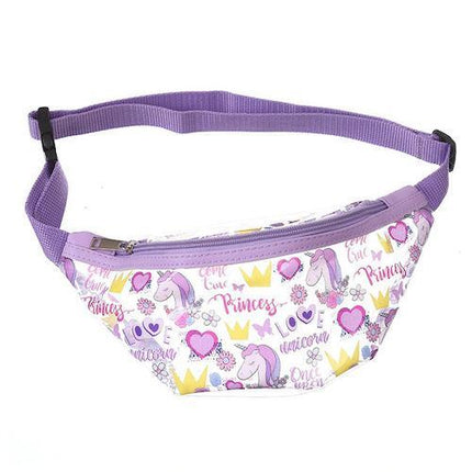 Bauchtaschen Einhorn Transparent Lila Kind