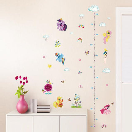 Aufkleber Kinder Einhorn Messung