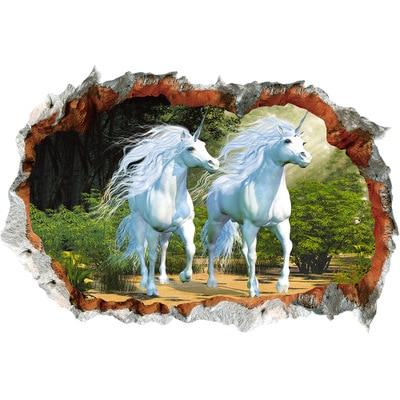 Einhorn Wandtattoo Familiengalopp