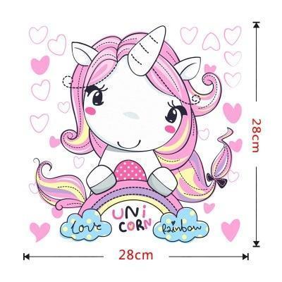 Einhorn Wandtattoo Niedliche