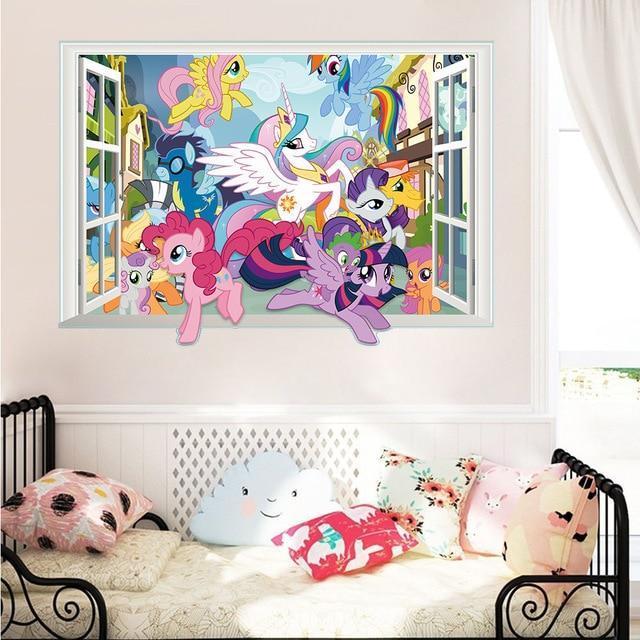 Aufkleber Einhorn Kleines Pony Wandaufkleber