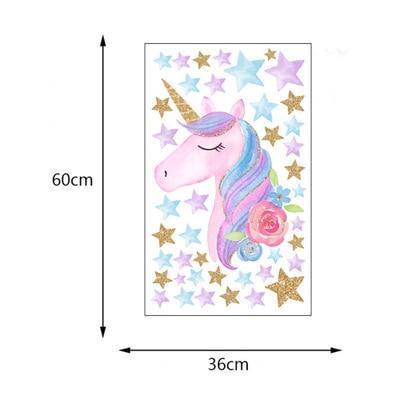 Einhorn Wandtattoo Weisheit