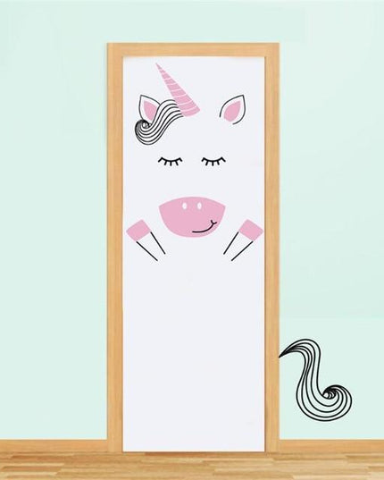 Einhorn Wandtattoo Abnehmbar