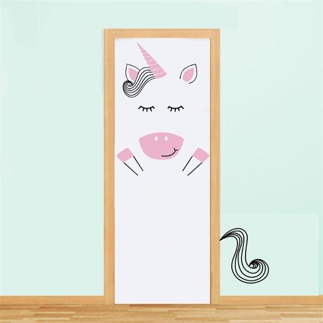Einhorn Wandtattoo Abnehmbar