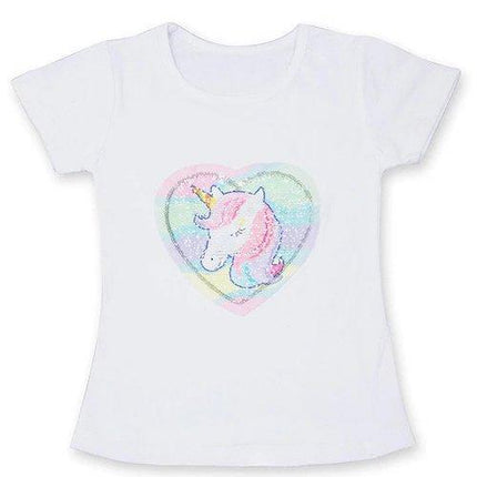T-shirt Einhorn Kind Herz