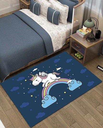 Einhorn Teppich Schlafzimmer