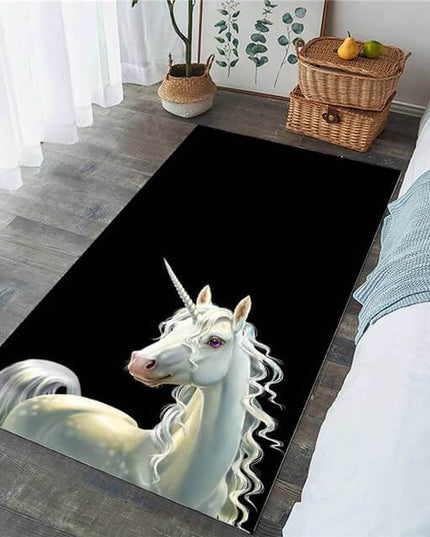 Einhorn Teppich Leuchtet im Dunkeln