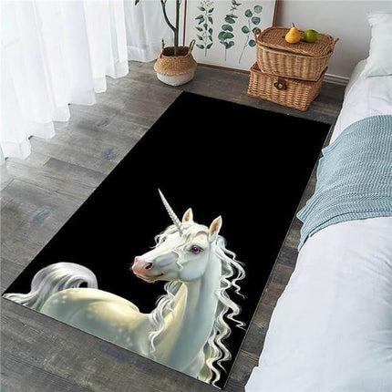 Einhorn Teppich Leuchtet im Dunkeln