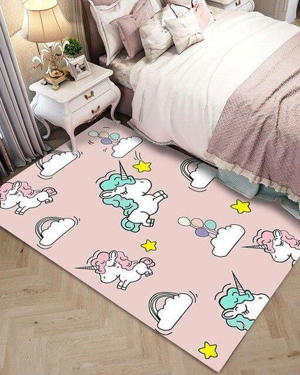 Einhorn Teppich Roller