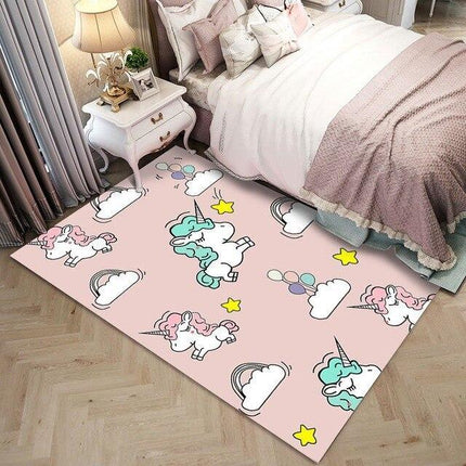 Einhorn Teppich Roller
