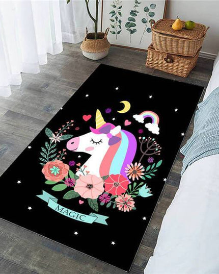 Einhorn Teppich Rechteckiger