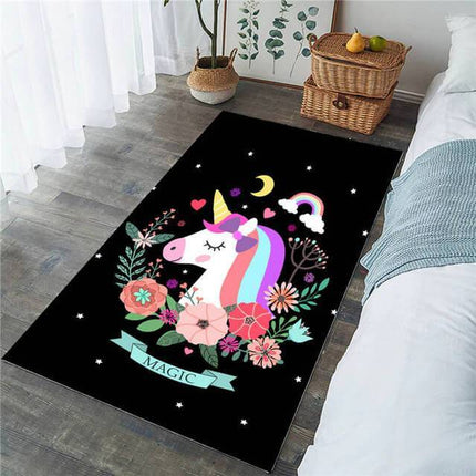 Einhorn Teppich Rechteckiger