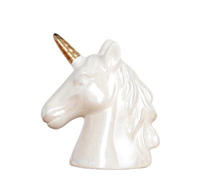 Einhorn Spardose Keramik
