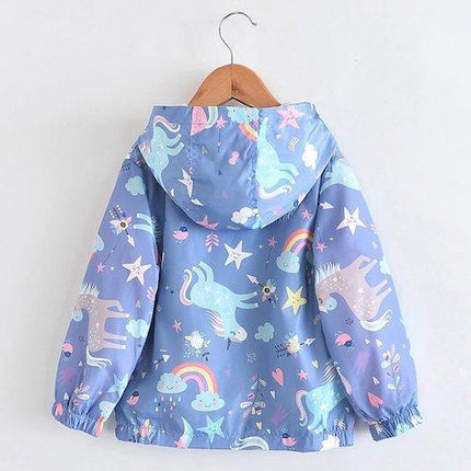 Kawaii Einhorn Kind Jacke
