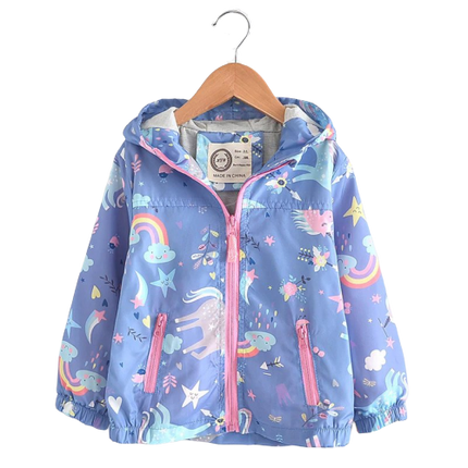 Kawaii Einhorn Kind Jacke